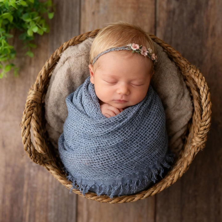 Newborn Soft Stretch Swaddle Wrap