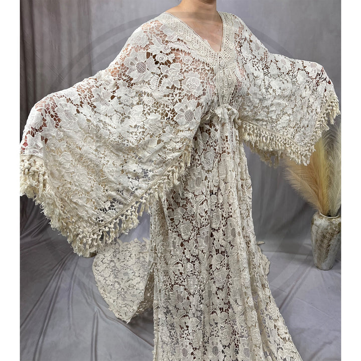 Joanna Boho Cotton Embroidery Dress