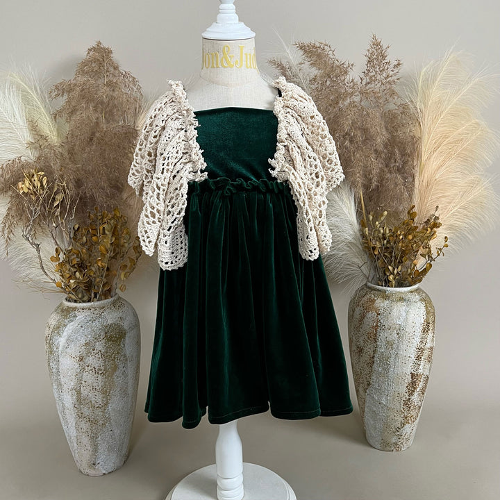 Muestra de vestido para niña de 21 a 24 meses (lista para enviar)