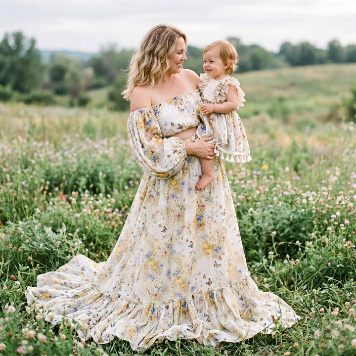 Vestido de mamá y yo de Davina