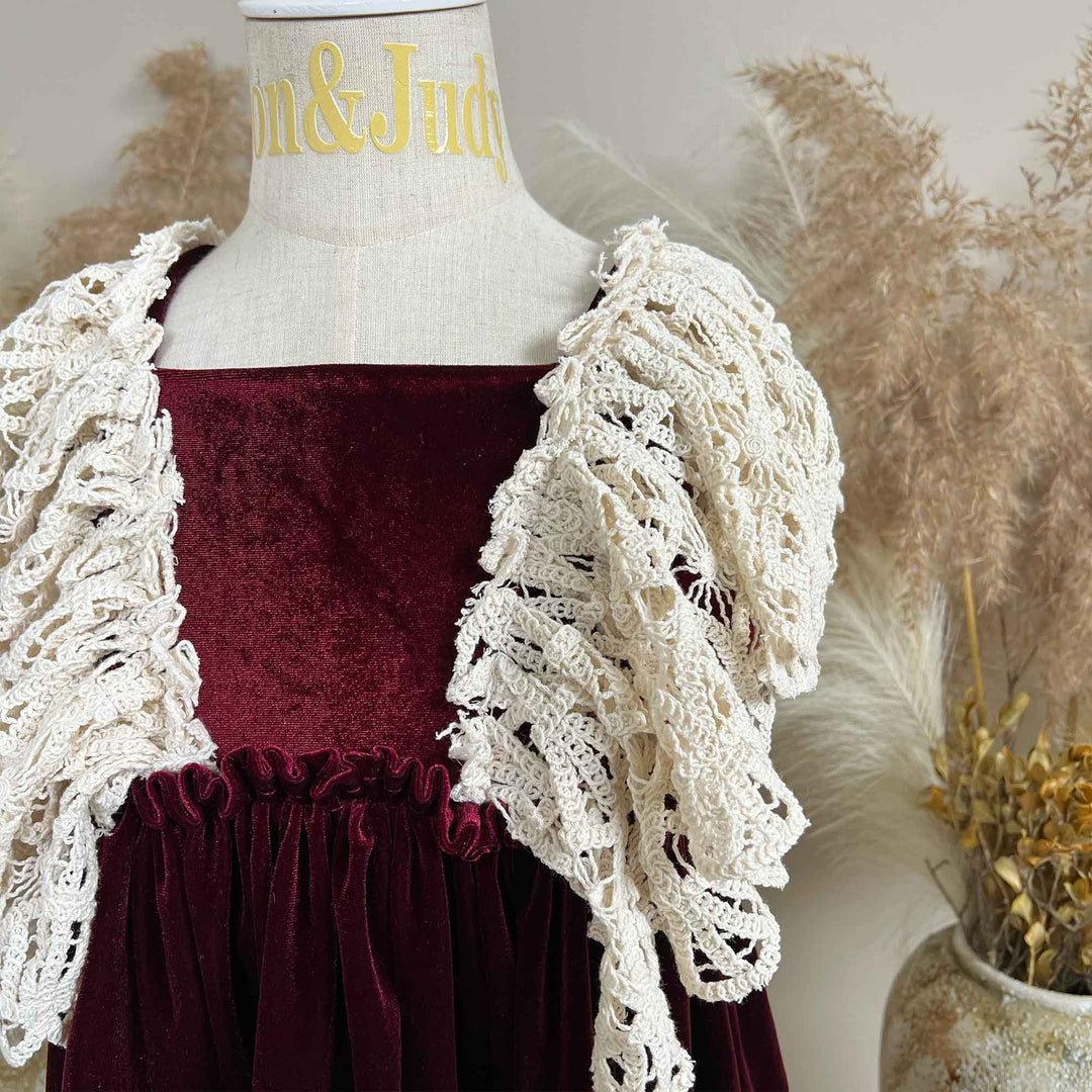 Muestra de vestido para niña de 21 a 24 meses (lista para enviar)