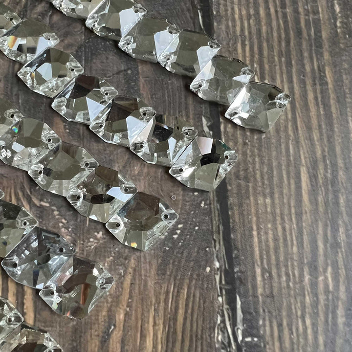 Diamond-Shaped Translucent Accessories