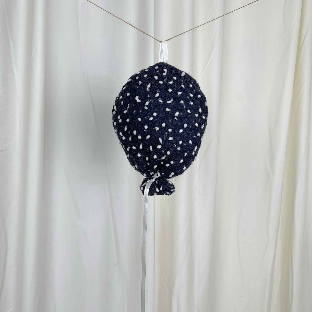 Polka Dot Fabric Balloon Decoration
