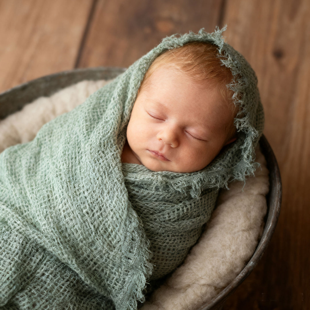 Newborn Soft Stretch Swaddle Wrap