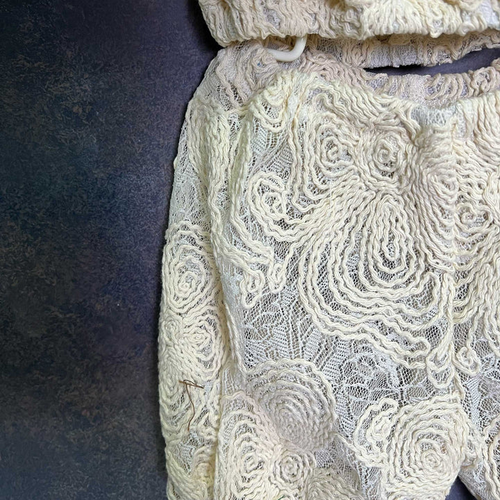 Lace Cloud Pattern Newborn 2Pcs Set