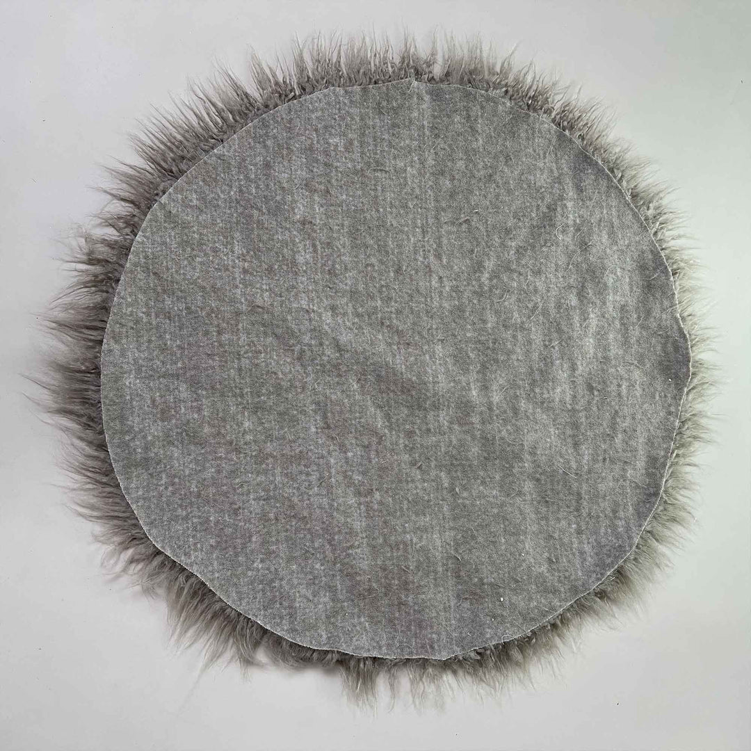 60CM Round faux fur Blanket