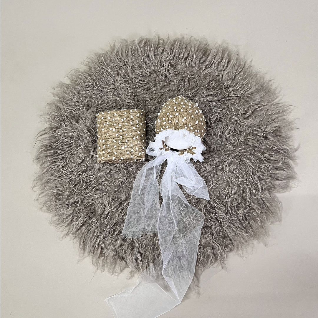 Almost mauve Faux Fur Matched Set