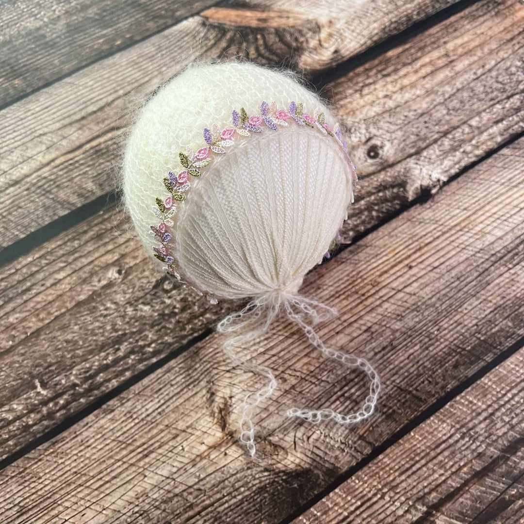 Mohair Colorful Bonnet