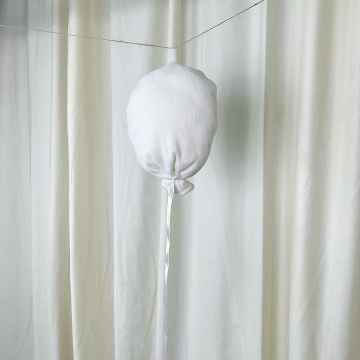 Polka Dot Fabric Balloon Decoration