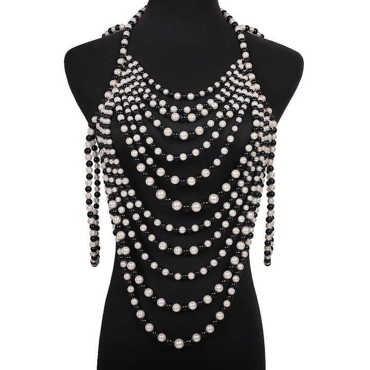 Layered Imitation Pearl Body Accessories