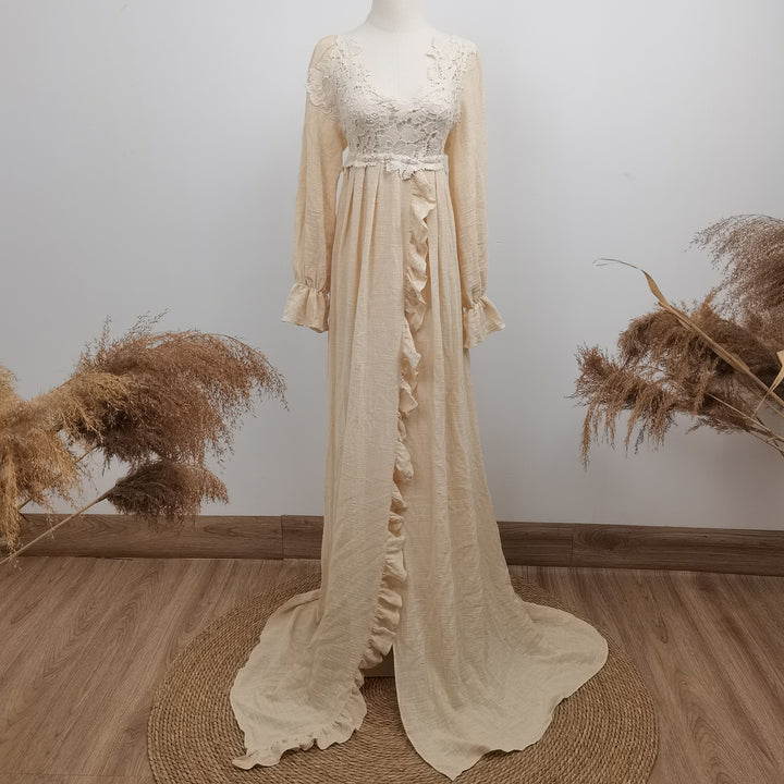 Josephine Cotton Floral Gown