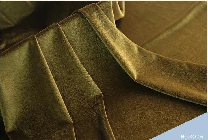 Enid Velvet Split Robe Gown