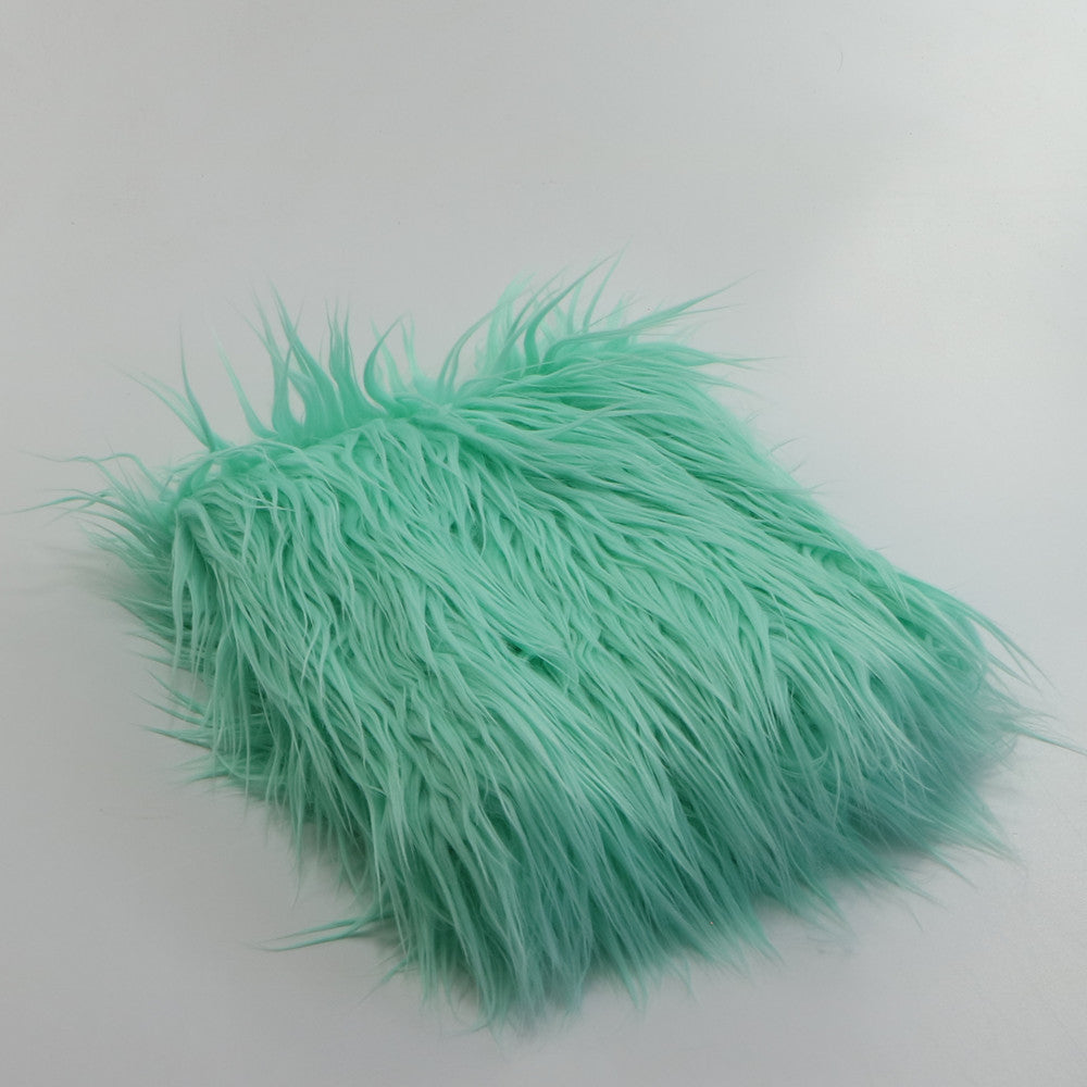 Mongolia Faux Fur Baby Photoshoot Blanket Backdrop Basket Fillers Newborn Photography Props - Don&Judy Newborn&Maternity photography props