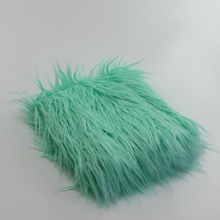 Mongolia Faux Fur Baby Photoshoot Blanket Backdrop Basket Fillers Newborn Photography Props - Don&Judy Newborn&Maternity photography props