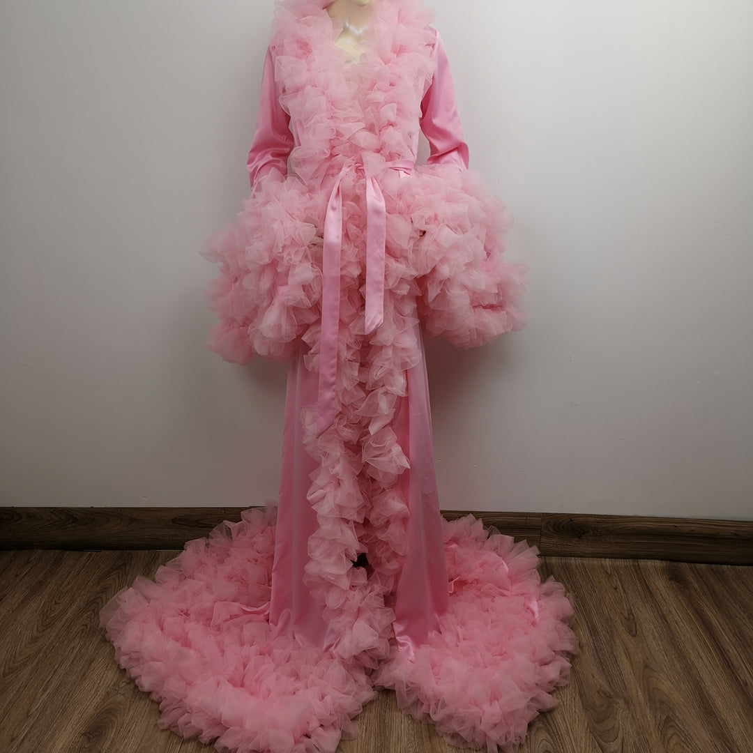 Donna Satin Robe Gown