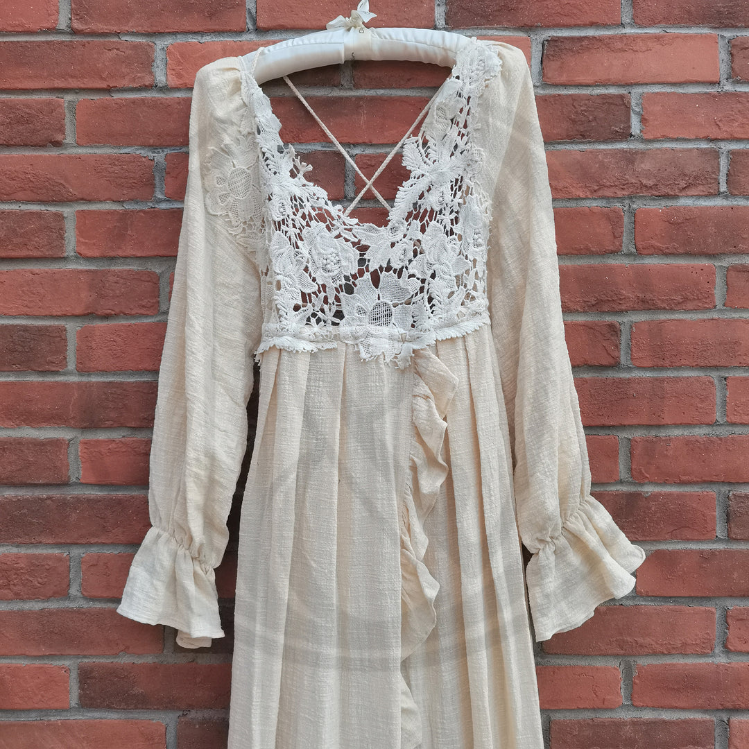 Josephine Cotton Floral Gown