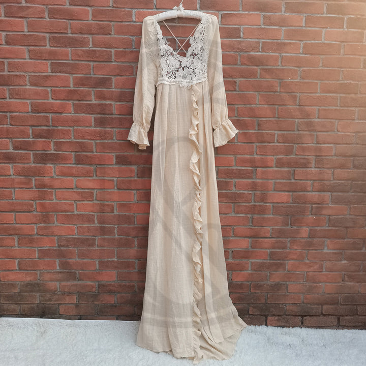 Josephine Cotton Floral Gown