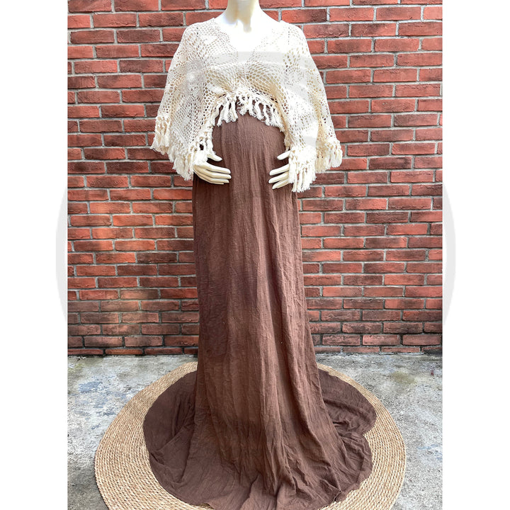 Ida 70*40cm Crochet Cotton Gown