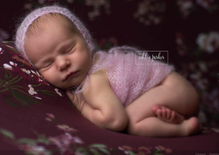 A Set Wrap and Bonnet